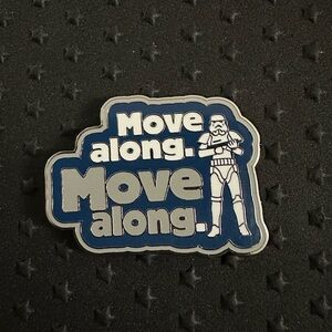 Disney Storm Trooper Move Along Pin Mystery box pin